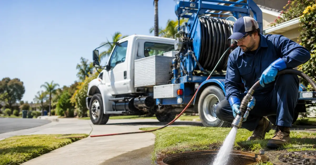 Hydro jet sewer cleaning Hawthorne