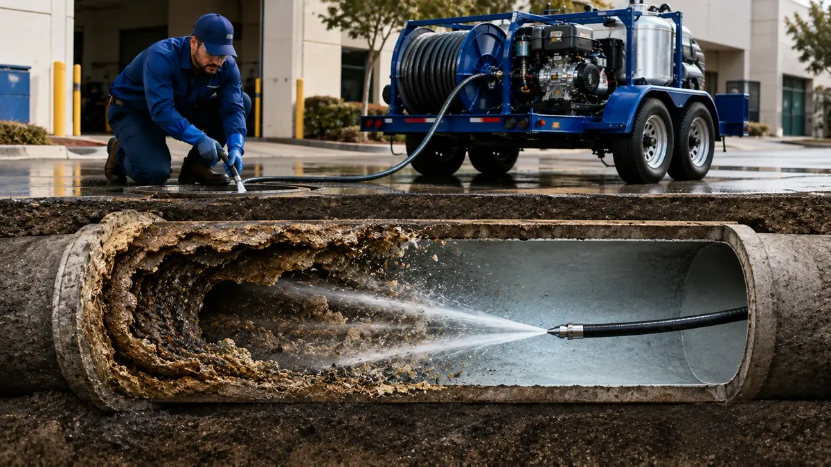Sewer Pipe Descaling in Hawthorne